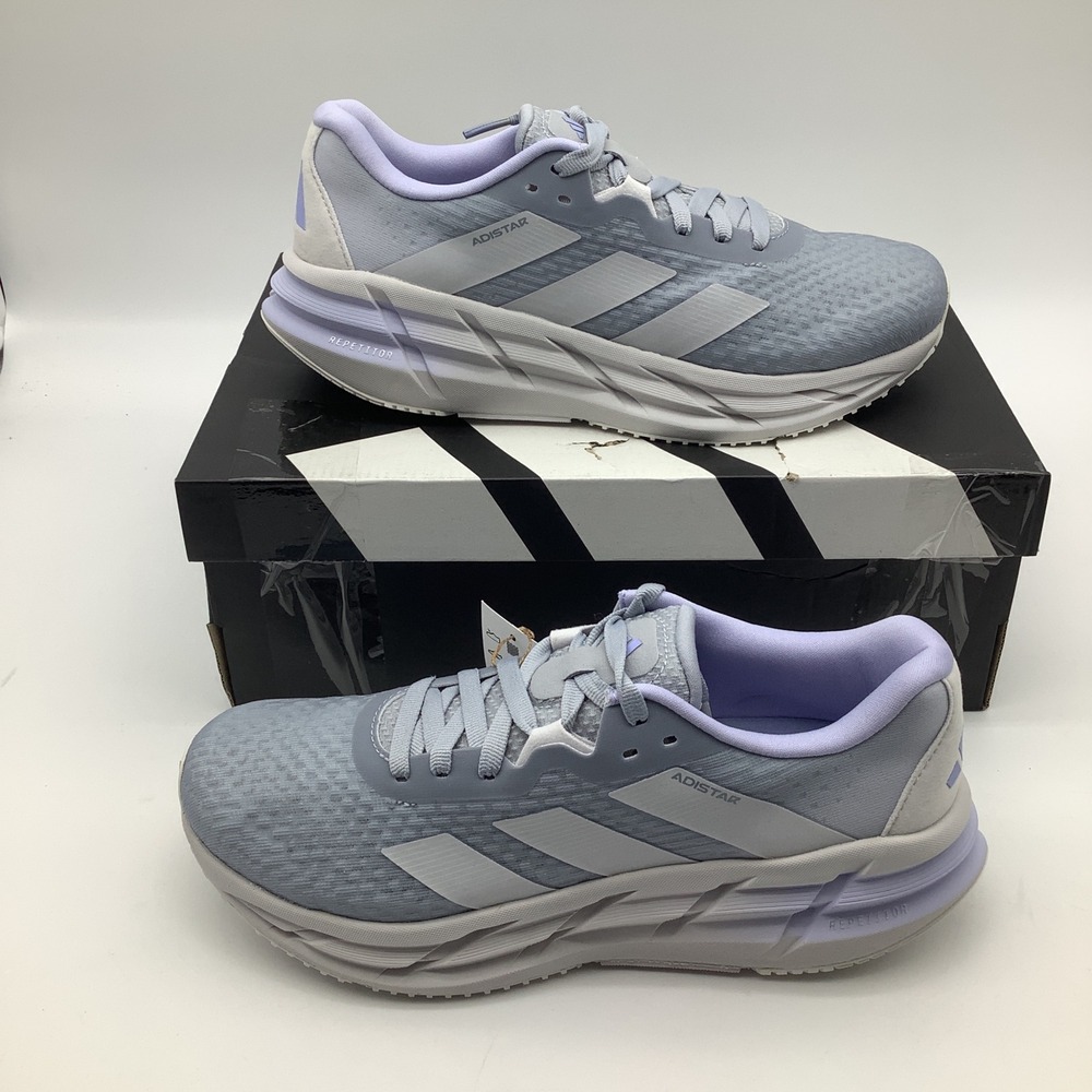Adidas Adistar 3 W Womens Running Shoes Gray Purple JI1237‎ Size 7.5 New